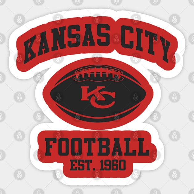 KANSAS CITY FOOTBALL TEAM Sticker by Rebelion